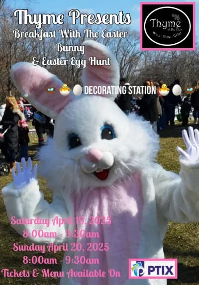 Breakfast with the Easter Bunny