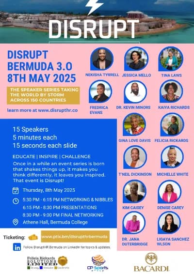 DisruptHR Bermuda 3.0 - Speaker Series
