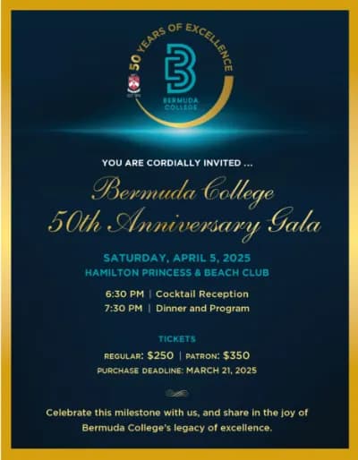 Bermuda College 50th Anniversary Gala