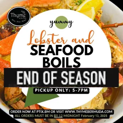 Thyme Presents It’s Annual End Of Season Lobster Feast