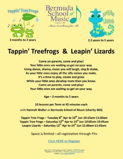 Tappin' Treefrogs & Leapin’ Lizards Term 3 2025