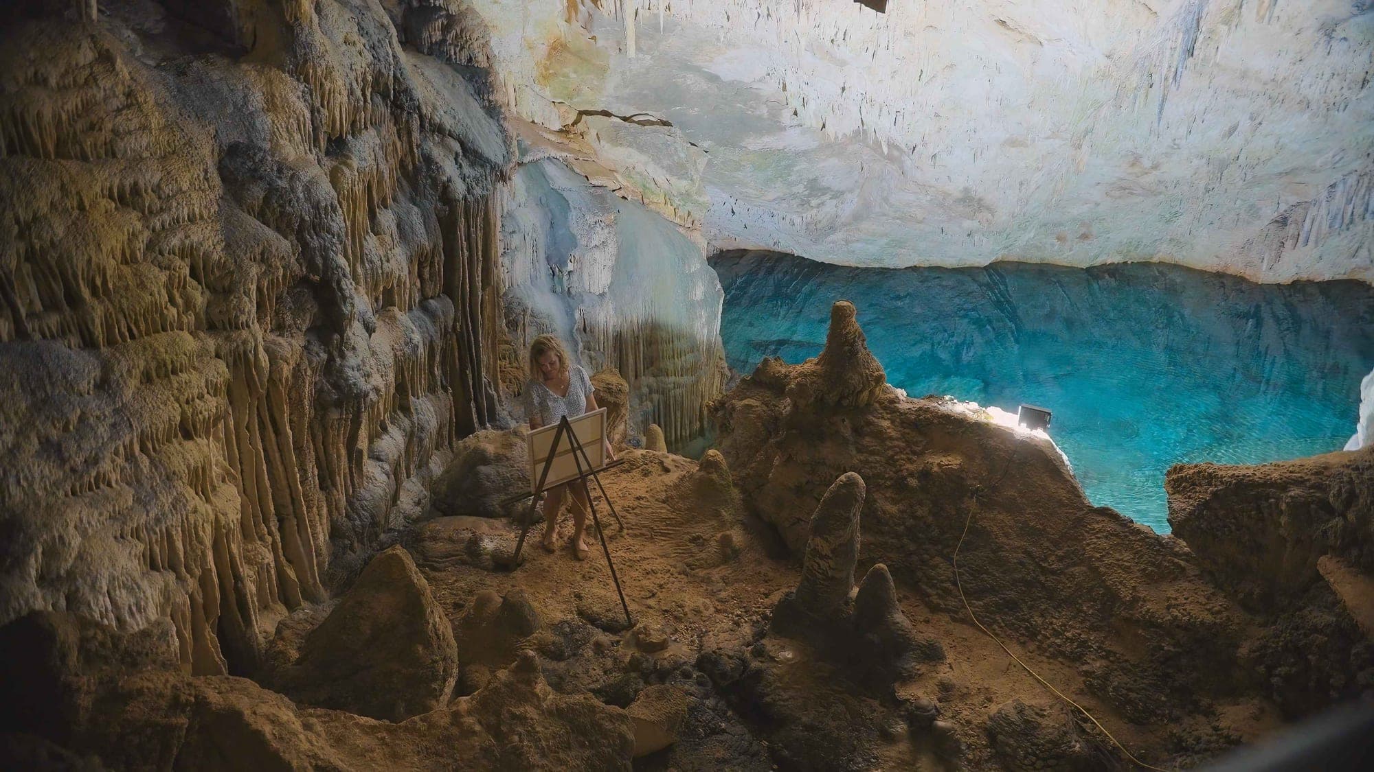 Sip & Paint in the Caves