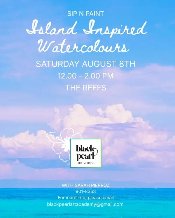 Sip N Paint Island Inspired Watercolours